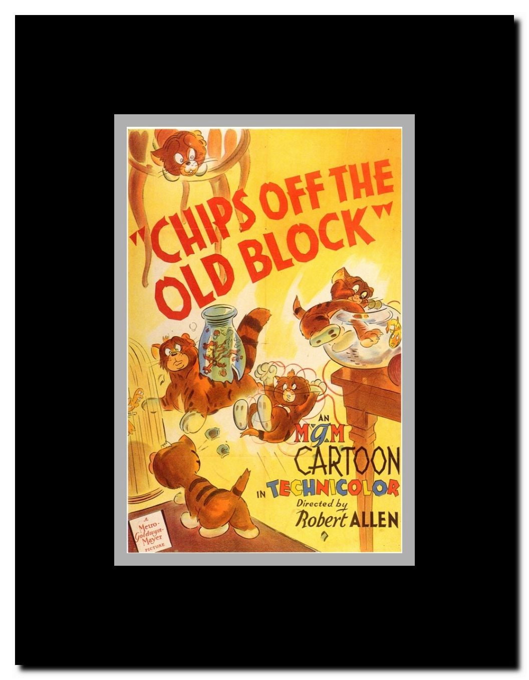 Chip off the Old Block Framed Movie Poster