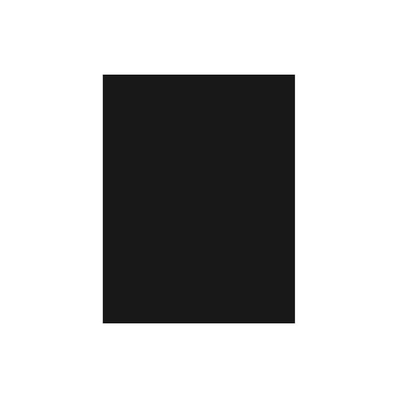 Chipboard 8.5x11 1X Heavy 50pt 25pcPk Black UPC