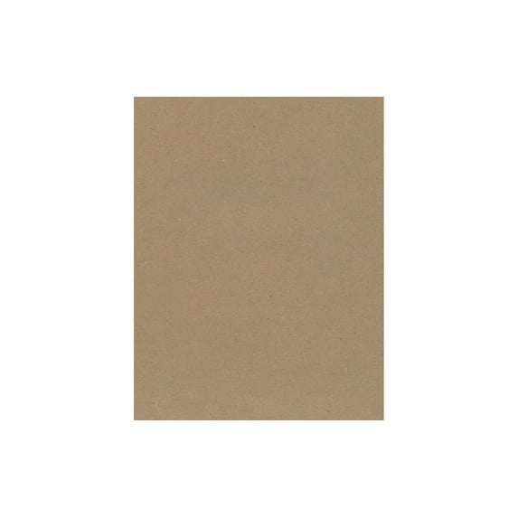 Chipboard 8.5x11 1X Heavy 52pt 25pcPk Natural UPC