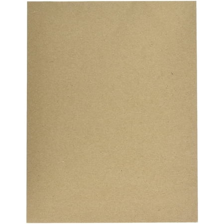 Chipboard - Cardboard Medium Weight 30 Point Thick Chipboard Sheets Hardboard, Custom Packaging, Product Packaging, Environmentally Friendly Packaging Boxes - 25 Per Pack (3.5 x 6 1/4 inches)