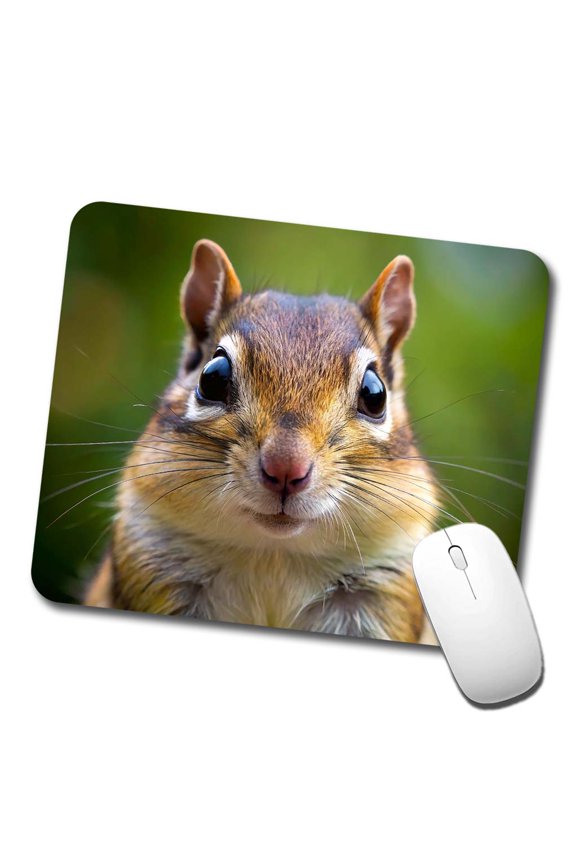 Chipmunk Face Mouse Pad Low Profile Gaming Mat