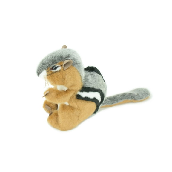 Chipmunk Hand Puppet, Very Nice Plush Striped Squirrel, Stuffed Animal, Educational, Realistic, Lifelike, Gift, 11" FM24 B75