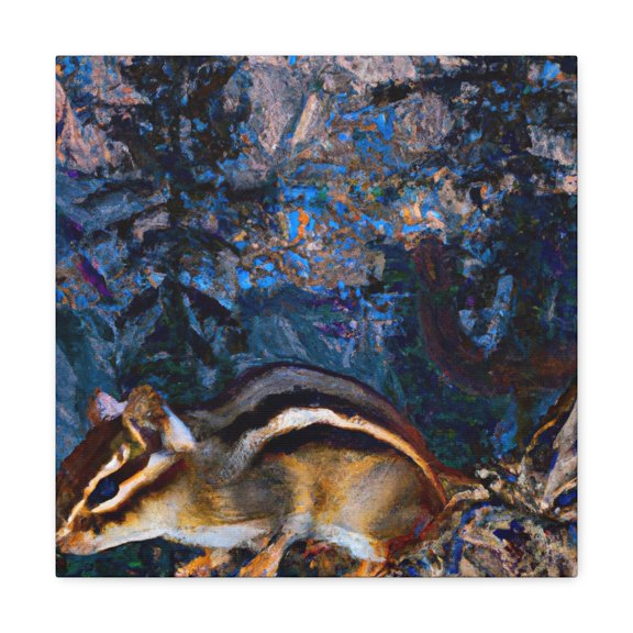 Chipmunk In Realism - Canvas