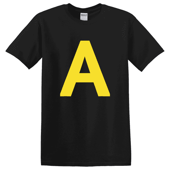 Chipmunk Letter Group Halloween Inspired Graphic T-Shirt
