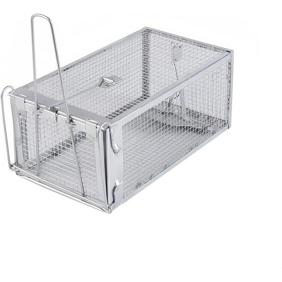 Chipmunk, Squirrel Trap Cages, Rat Trap That Works 2 Pack, Humane Mouse Trap for Home | Catch and Release | Reusable and Durable | No Kill Animal Trap | for Inside Home and Outdoor Use