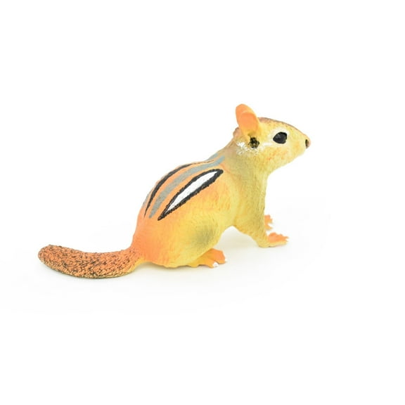 Chipmunk Toy, Animal, Very Realistic Rubber Figure, Model, Educational, Animal, Hand Painted Figurines, 7" CH069 BB80