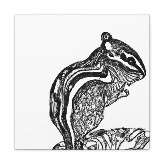 Chipmunk in Splendor - Canvas