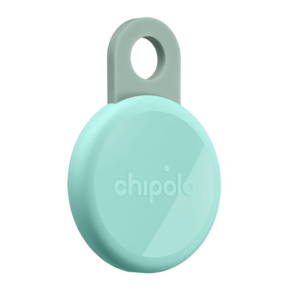 Chipolo LOOP - Rechargeable Bluetooth Tracking tag, Item Locator for Keys & Bags, Compatible with Apple Find My or Find Hub on Android, Out of Range Alerts for Android & Call Your Phone (Mint)
