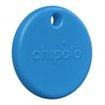 thumbnail image 1 of Chipolo POP Tracker Tag - Colorful, Compatible, Loud Bluetooth Tracker with Call Your Phone & Out of Range Alert, Works with Apple Find My or Find Hub on Android (Blue), 1 of 10