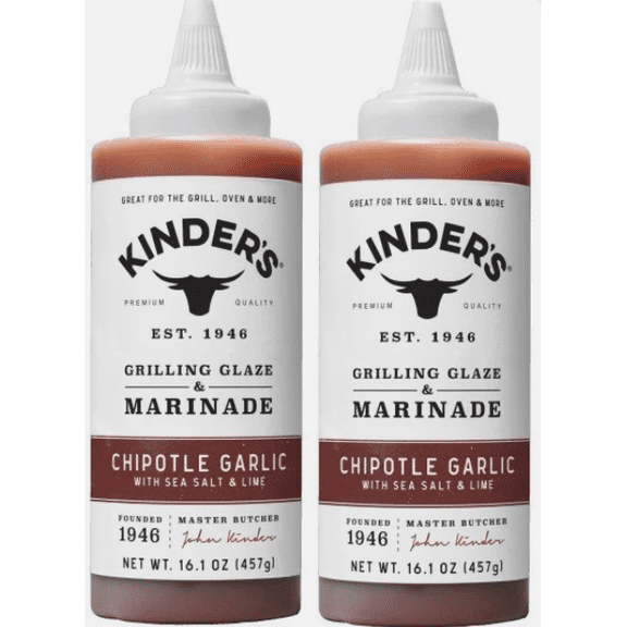 Chipotle Garlic Marinade, 2 Bottles, 16.1 oz Each