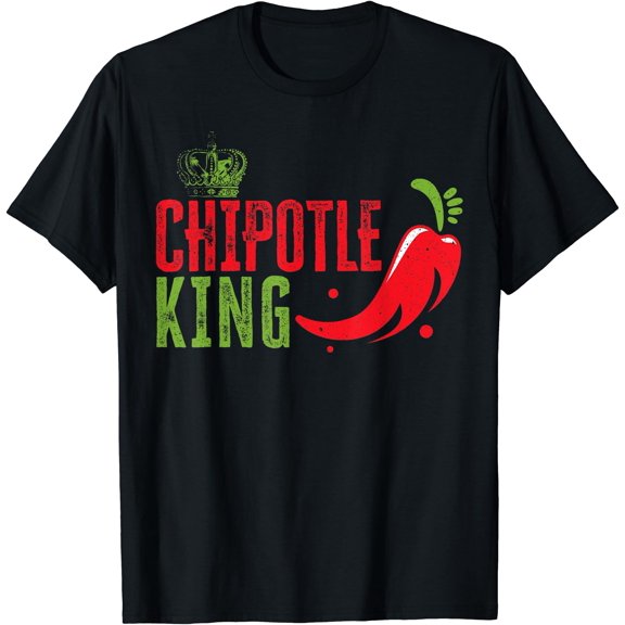 Chipotle King Chili Flavor Spicy Food Lover T-Shirt, Unisex T-Shirt