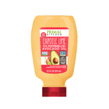 Primal Kitchen Chipotle Lime Mayo 8.5 fl oz Squeeze Mayo