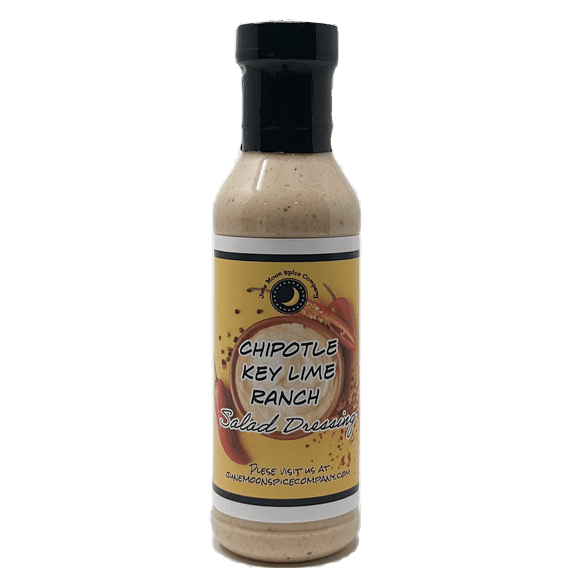 Chipotle Lime Ranch Salad Dressing | Premium | 12 fl. oz. | Crafted in Small Batches by June Moon Spice Company