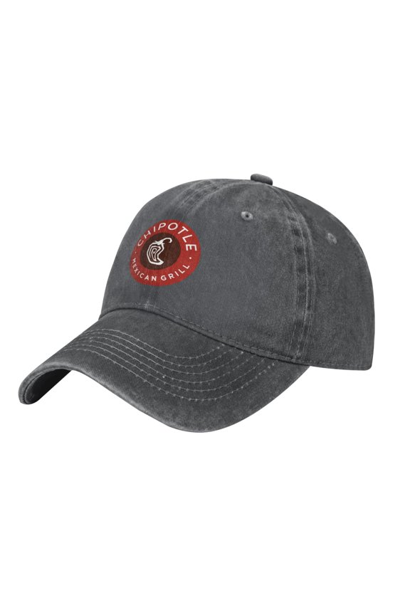 Chipotle Mexican Grill Adult Adjustable Classic Washed Casquette Cap Hat Baseball Cap For Man For Woman