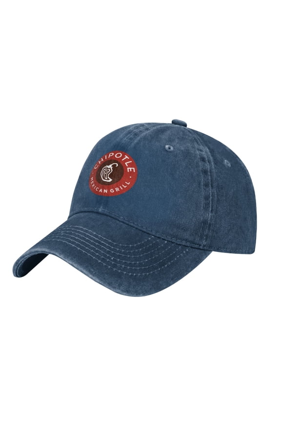Chipotle Mexican Grill Adult Adjustable Classic Washed Casquette Cap Hat Baseball Cap For Man For Woman