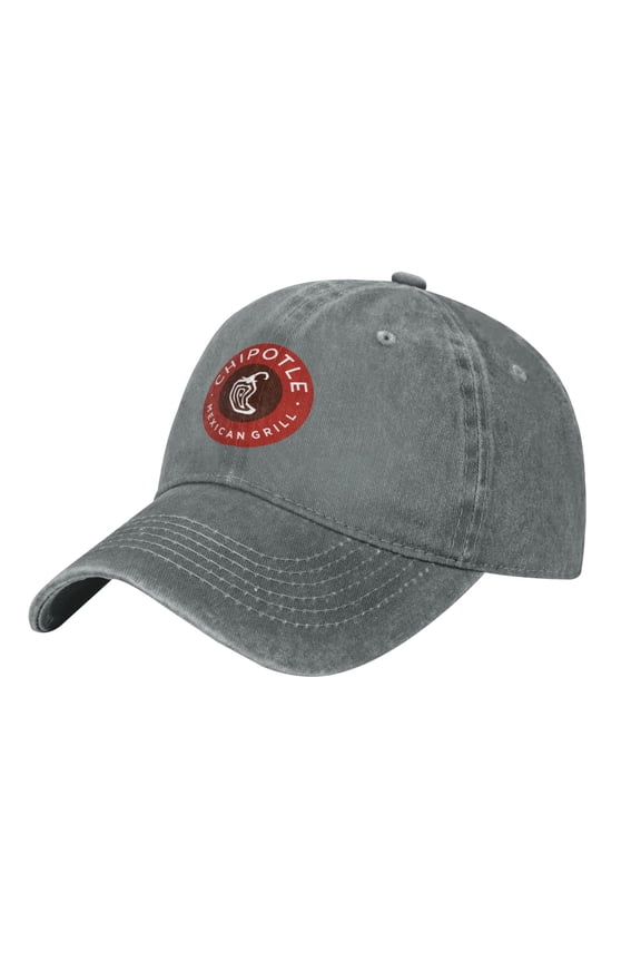 Chipotle Mexican Grill Adult Adjustable Classic Washed Casquette Cap Hat Baseball Cap For Man For Woman