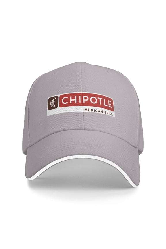 Chipotle Mexican Grill Logo Men Women Sandwich Cap Classic Baseball Capunisex Adjustable Casquette Dad Hat