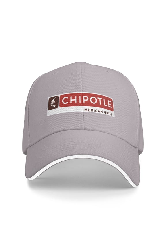 Chipotle Mexican Grill Logo Men Women Sandwich Cap Classic Baseball Capunisex Adjustable Casquette Dad Hat