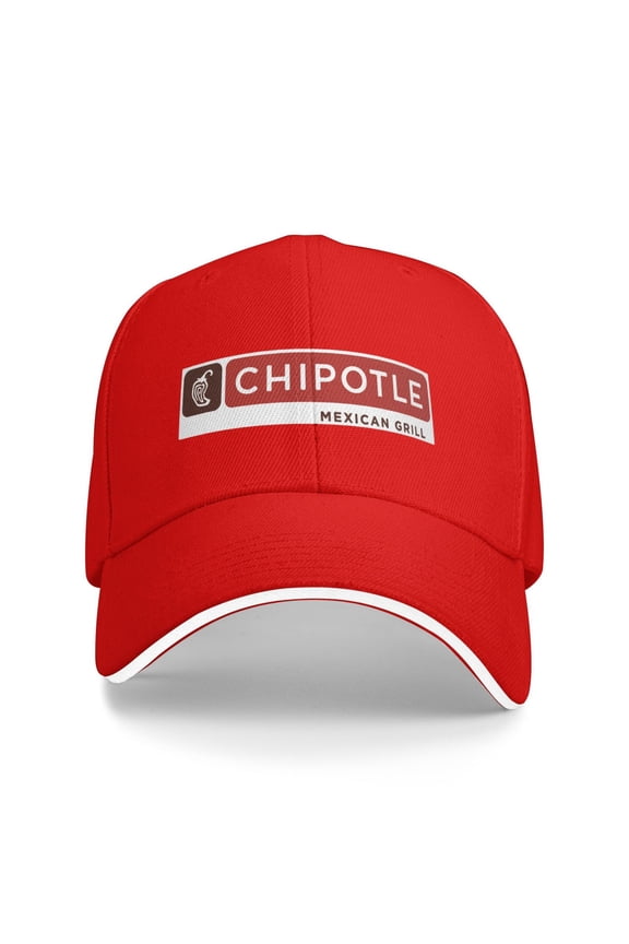 Chipotle Mexican Grill Logo Unisex Adult Baseball Caps Adjustable Casquette Dad Hat Sandwich Cap Outdoors Headwear