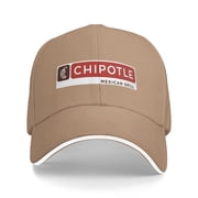 Chipotle Mexican Grill Logo Unisex Adult Baseball Caps Adjustable Casquette Dad Hat Sandwich Cap Outdoors Headwear