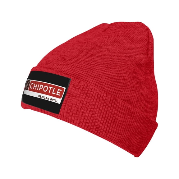 Chipotle Mexican Grill Logo Unisex Knitted Hats Fashionable Autumn And Winter Warm Beanie Knitted Hip-Hop Hat