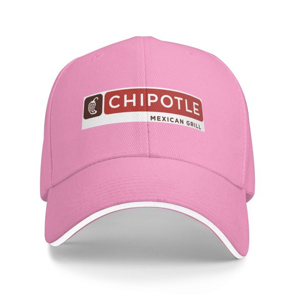 Chipotle Mexican Grill Logo Unisex Sandwich Cap Classic Baseball Capunisex Adjustable Casquette Dad Hat