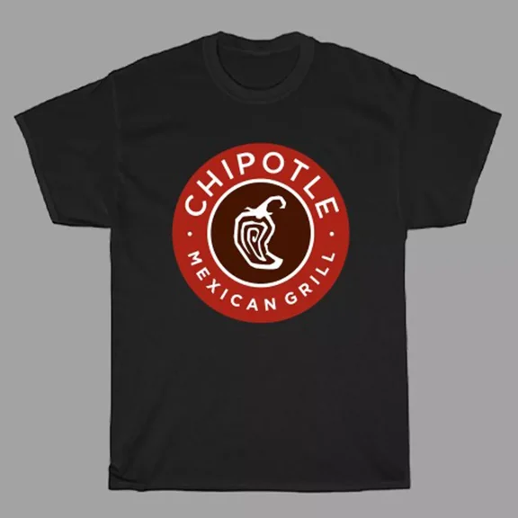Chipotle Mexican Grill Men's Black Size S to 5XL