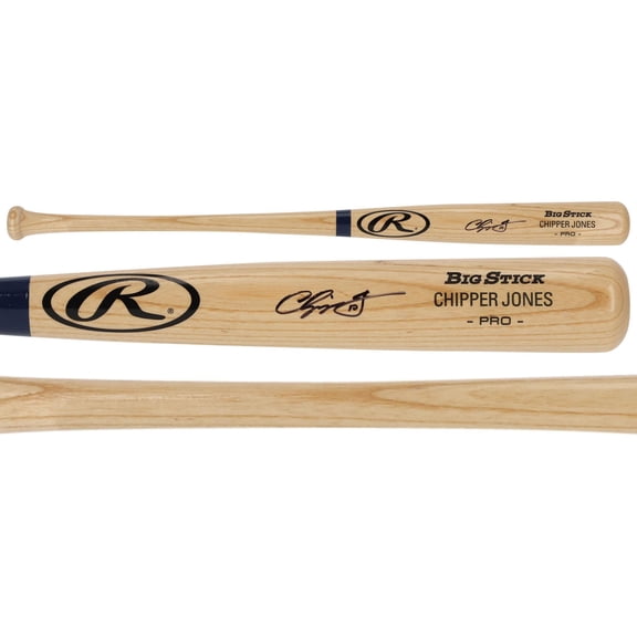 Chipper Jones Atlanta Braves Autographed Rawlings Game Model Bat - Fanatics Authentic Certified