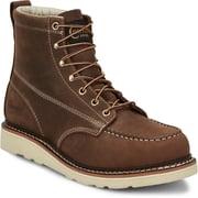 Chippewa Mens Edge Walker 6" Brown Soft Toe Electrical Hazard Oil & Slip Resistant Work Boots, Size 13 EE - ED5322