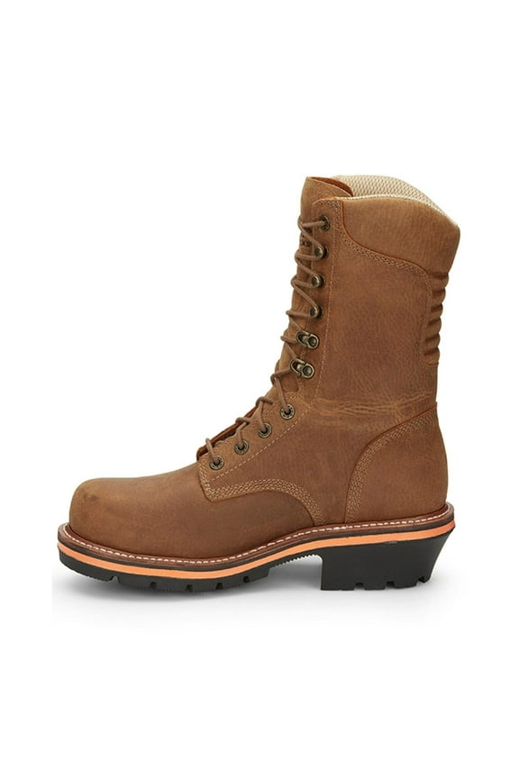 Mens 10" Thunderstruck Nano Composite Toe Work Boot Tan - TH1030 ONE SIZE TAN