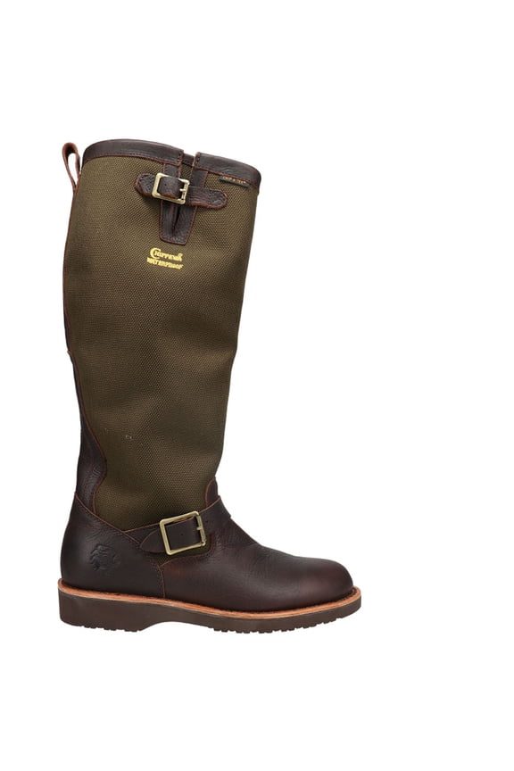 Men's Pitstop Pull On Waterproof Snake Boot Soft Toe Briar 13 EE  US