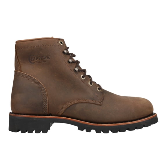 Chippewa Men's Wood Classic 2.0 6" Lace-Up Work Boot Steel Toe Bark 10 EE  US