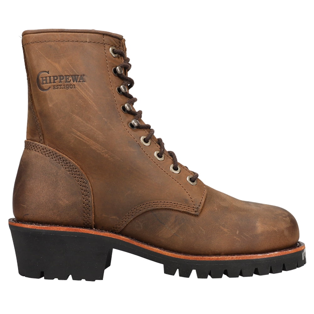 Chippewa Mens Classic 2.0 Logger 8 Inch Electrical Steel Toe Work