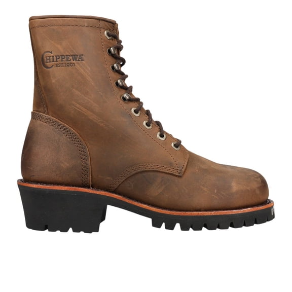 Chippewa Mens Classic 2.0 Logger 8 Inch Electrical Hazard Round Toe