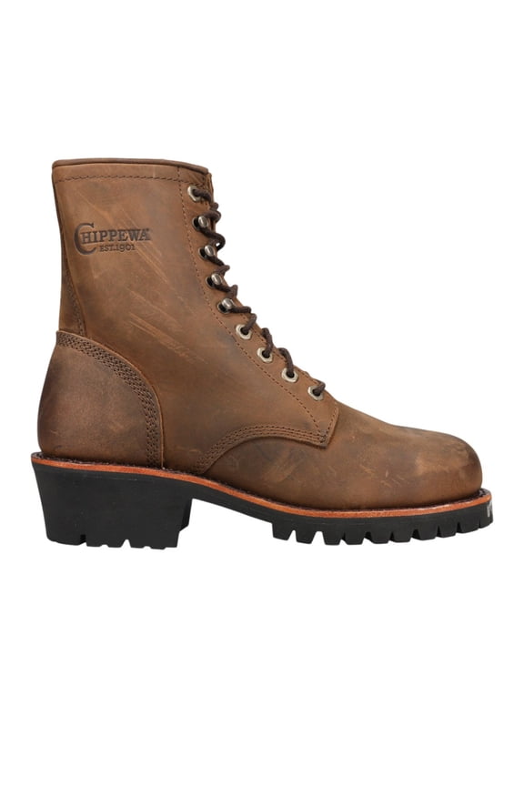 Mens Classic 2.0 Logger 8 Inch Electrical Hazard Round Toe