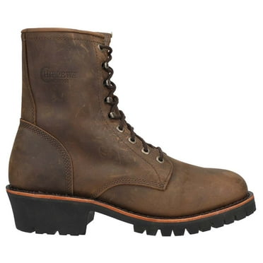 Chippewa Mens Classic 2.0 Wood Logger 8 Inch Slip Resistant Soft Toe