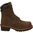 thumbnail image 1 of Chippewa Men's Iq Insulated 8" Lace-Up Logger Boot Steel Toe Bark 10 D(M) US, 1 of 5