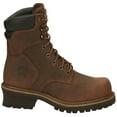 thumbnail image 1 of Chippewa Men's IQ Tough Oblique 8" Logger Boot Steel Toe Bark 10 D(M) US, 1 of 5