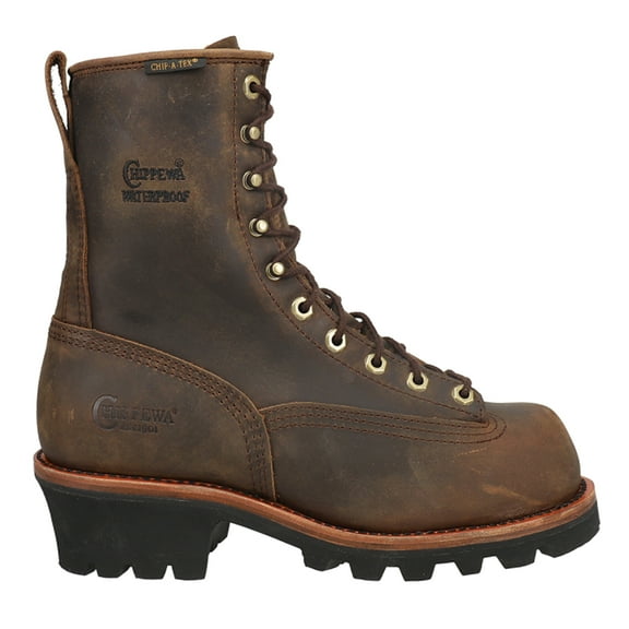 Chippewa Men's Lace-Up Logger Boot Steel Toe - 73103 7 EE  US