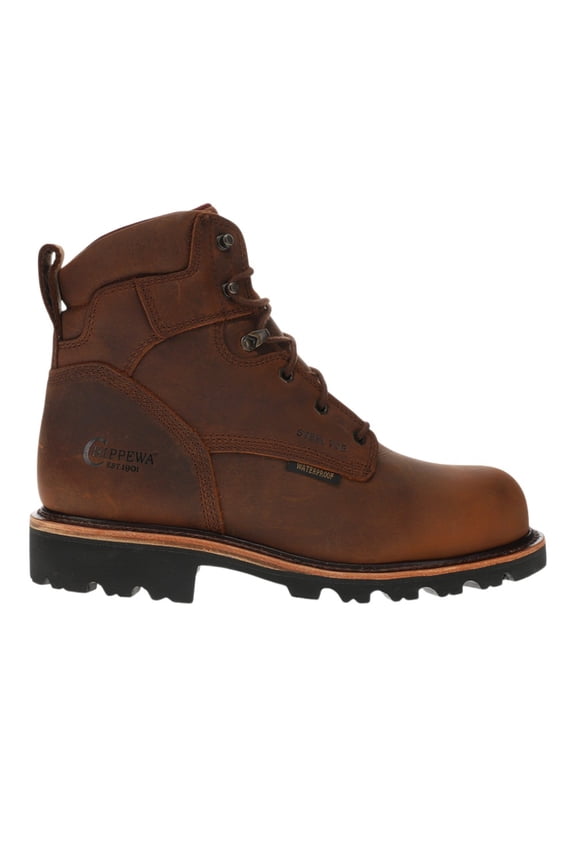 Mens Super Dna 6 Inch Waterproof Round Toe