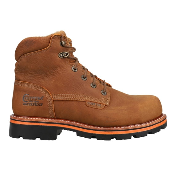 Chippewa Mens Thunderstruck Nano 6 Inch Waterproof Round Toe