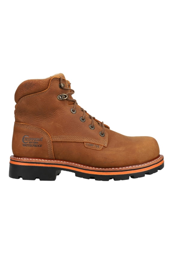 Mens Thunderstruck Nano 6 Inch Waterproof Round Toe