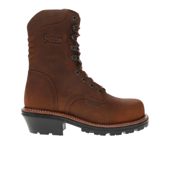Chippewa Mens Thunderstruck Nano Logger 9 Inch Waterproof Round Toe