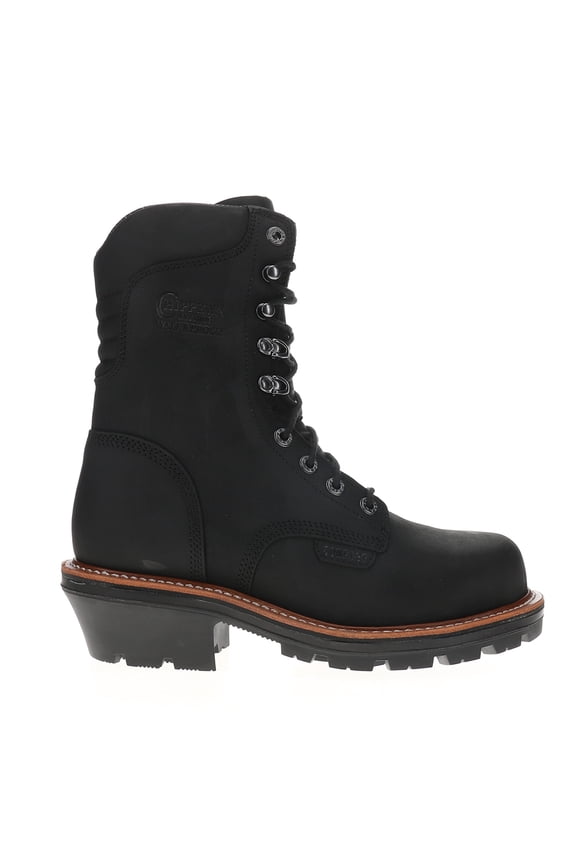 Mens Thunderstruck 9 Inch Waterproof Nano Composite Toe Logger