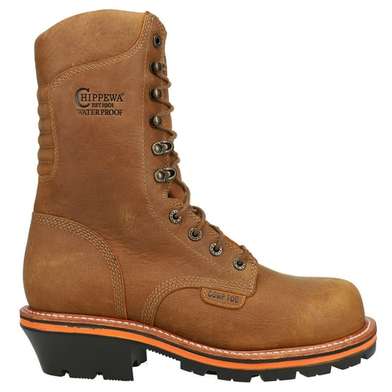 Chippewa Mens Thunderstruck 10 Inch Waterproof Nano Composite Toe Logger La