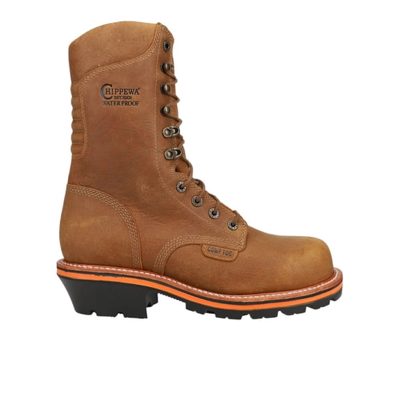 Chippewa Mens Thunderstruck 10 Inch Waterproof Nano Composite Toe Logger La