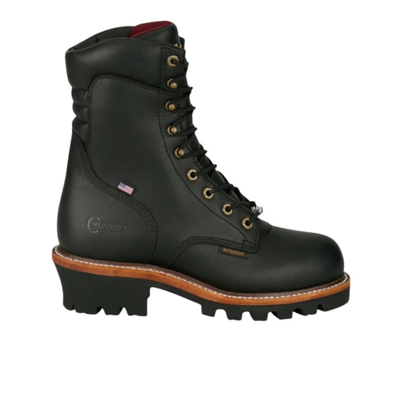 Chippewa Mens Usa Super Logger 9 Inch Waterproof Round Toe