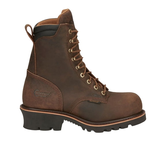 Chippewa Mens Valdor 8 Inch Waterproof Insulated Composite Toe Logger Lace