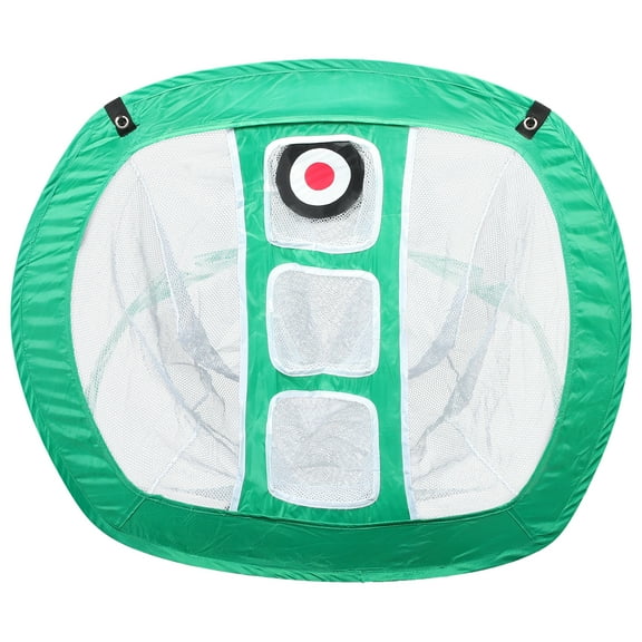 FONDOTIN Portable Golf Chipping Net for Practice - Green Golf Training Tool for Home, Yard, and Outdoor Use