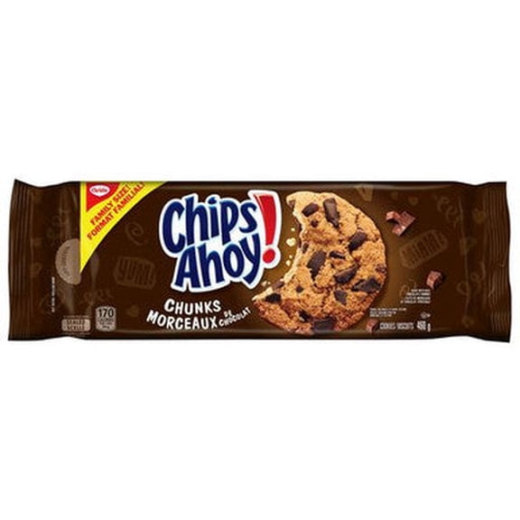 Christie Chips Ahoy! Chocolate Chunks, 460g/16.2oz (Imported from Canada)